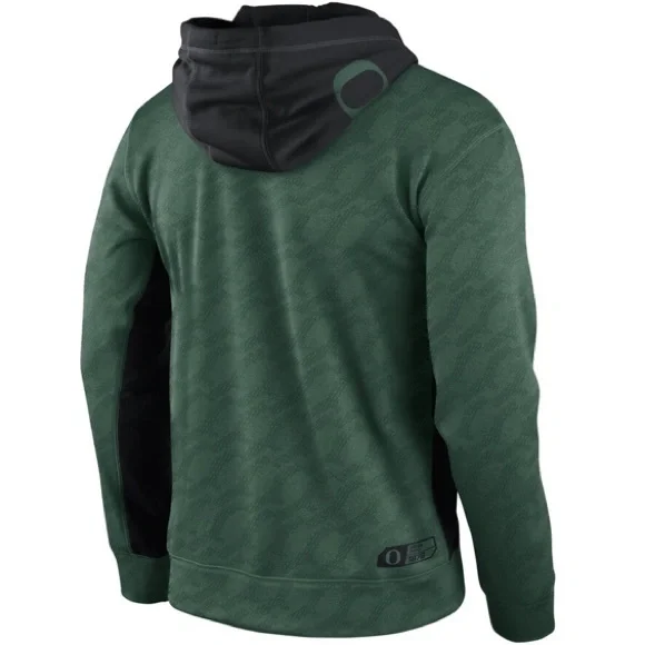 RARE NWT 2013 NIKE THERMA-FIT UO OREGON DUCKS KO PERFORMANCE HOODIE M L XL XXXL - Picture 3 of 6